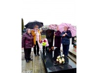 Посещение могил умерших ветеранов ОАО "Гродножилстрой"