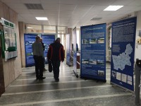 Выставка передвижной экспозиции "Тени спаленных деревень" в ОАО "Гродножилстрой"