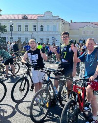 Профсоюзный велопробег